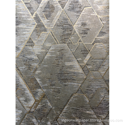 Best Quality Modern Wall Paper Metallic PVC Wallpaper